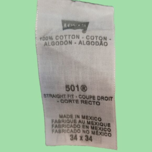 Levi's 501 XX Red Tab Loose Wrinkle Gray W32 L32 - Picture 5 of 8